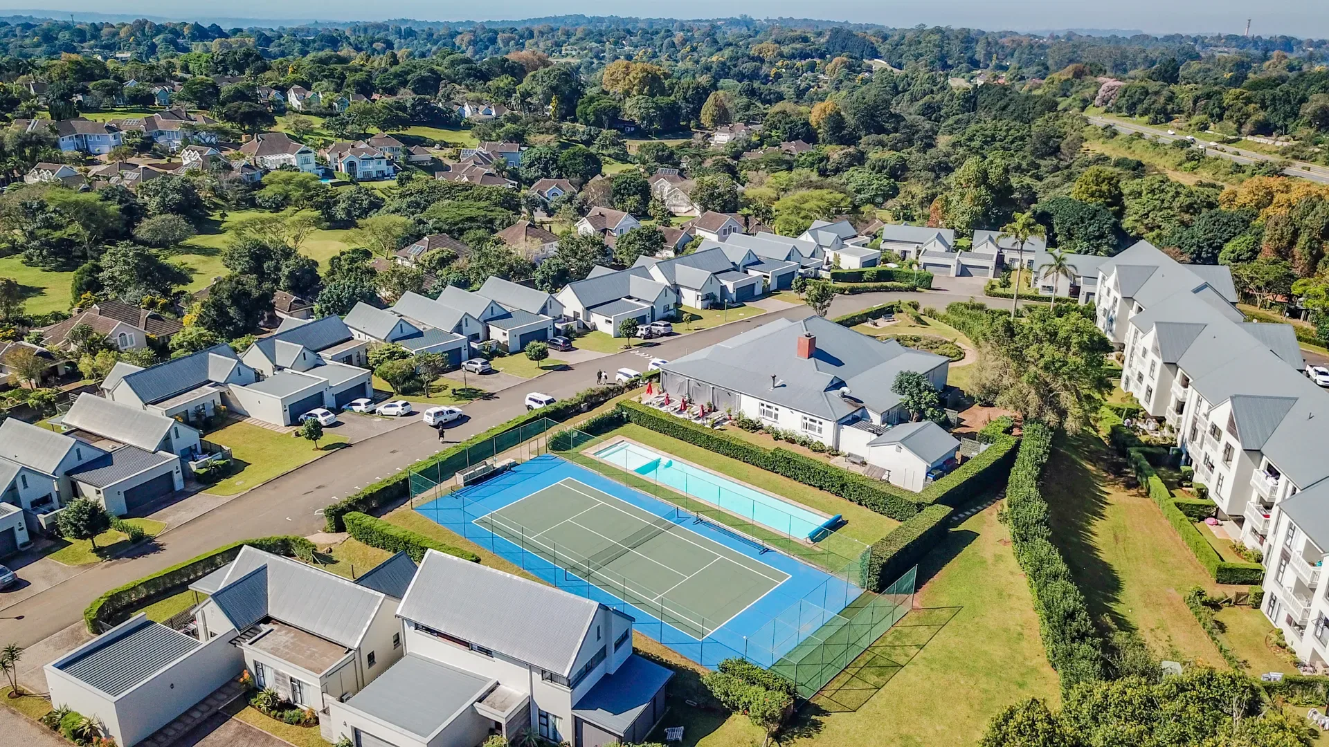 Aerial view of Emberton Estate, Hillcrest