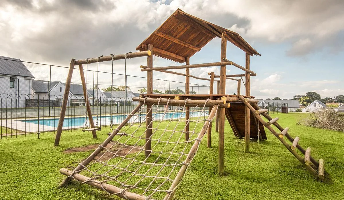 Kids play area at Emberton Estate